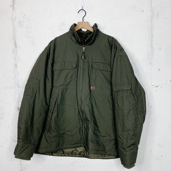 Wrangler Ranger Workwear Olive Green Jacket Size 3X - Picture 1 of 9